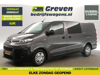 Hoofdafbeelding Citroën Jumpy Citroën Jumpy 2.0 BlueHDI L3H1 | Dubbele Cabine | 5 Persoons | Airco Cruise 2xSchuifdeur Parkeersensoren Elektrpakket