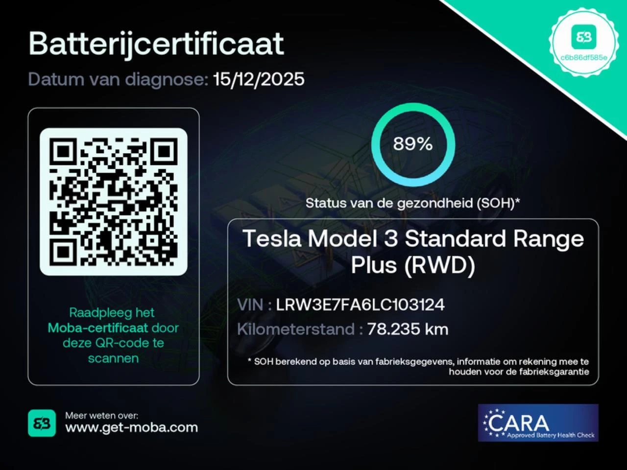 Hoofdafbeelding Tesla Model 3