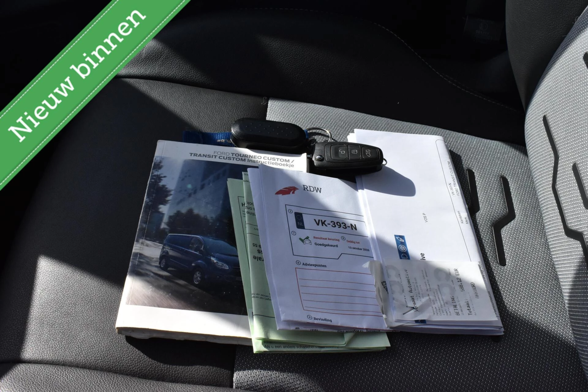 Hoofdafbeelding Ford Transit Custom