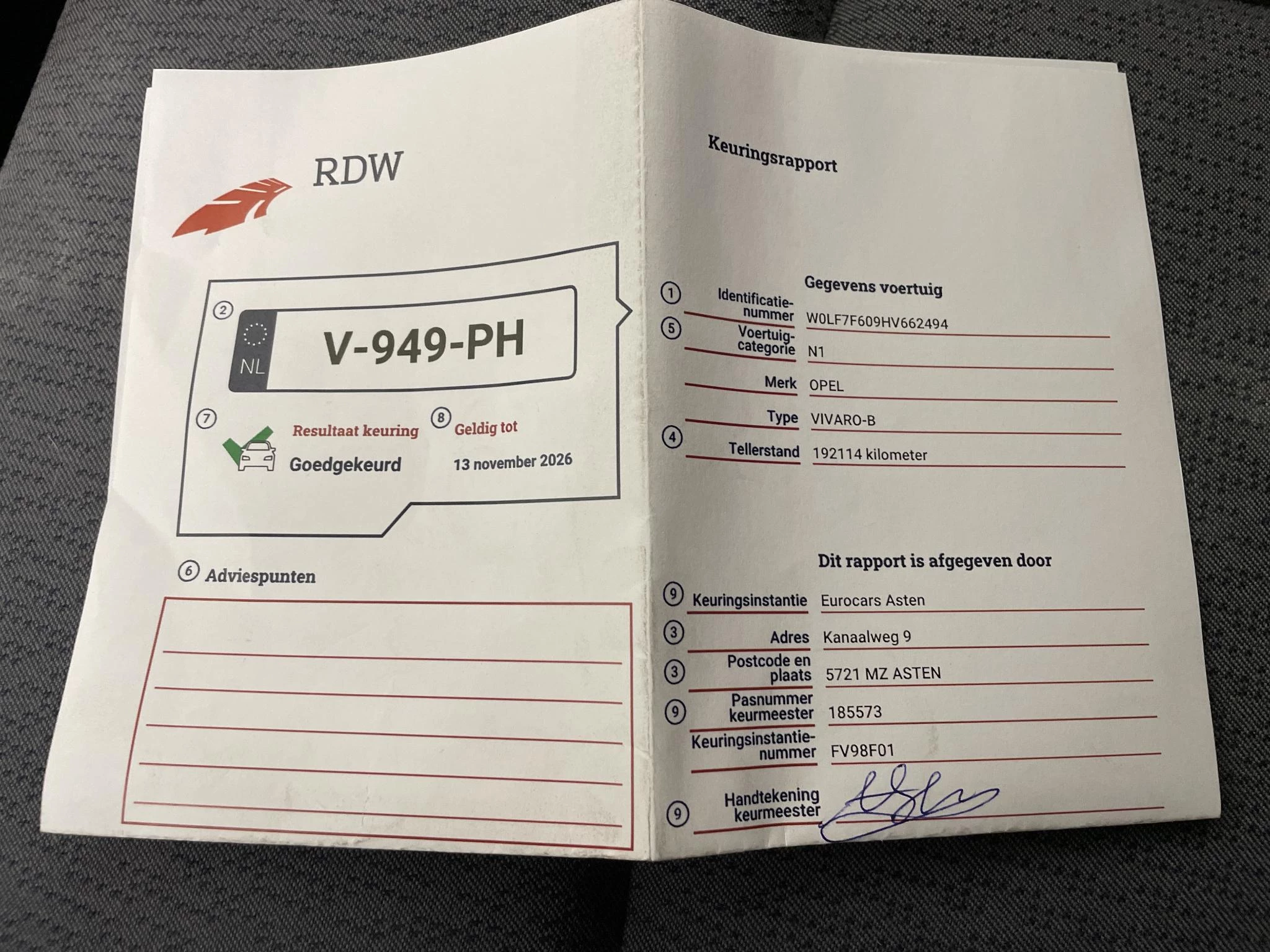 Hoofdafbeelding Opel Vivaro