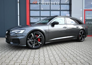 Audi A6 Avant 55 TFSI e S-Line Quattro Competition | Dec 22 | Pano | Vol Leder | Matrix Led | Carplay | Stoel & Stuurwielverwarming | Zwenkbare Trekhaak | Keyless | ACC | Ambient | Daytona | 17.9 kWh | Nieuwstaat | SOH 97% | 20''
