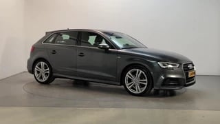 Audi A3 Sportback 30 TFSI Sport S Line Edition Leder-Stof Navigatie Parkeersensoren