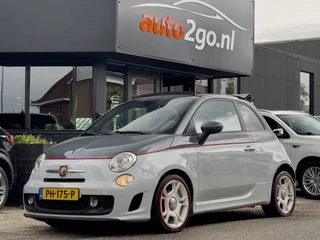 Fiat 500C 1.4-16V ABARTH CABRIO TWO-TONE VOL-LEDER NAVI AIRCO LED LMV PDC