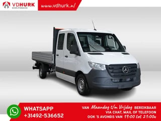 Mercedes-Benz Sprinter 317 CDI Aut. L3 DC Dubbel Cabine 7P./ Open laadbak/ 3.5t Trekverm./ Pick up/ 10" MBUX