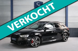 Hoofdafbeelding Audi RS3 Audi RS3 Sportback 2.5 TFSI quattro MILLTEK/LED/VIRTUAL/SFEER/PANORAMADAK/LEDER+S.VERWARMING/LMV/CAM/ACC/ECC/12 MND GARANTIE!