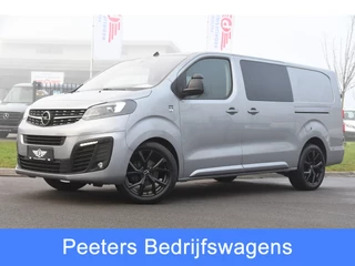 Opel Vivaro 2.0 BlueHDi 180 L3 DC PB Edition Camera, Cruise, Carplay, 177pk, Automaat, Dubbele deur, Multimedia, LED, Uniek!