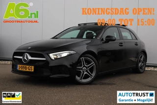 Mercedes-Benz A-klasse 160 Business Solution Panoramadak Widescreen Trekhaak 18 inch AMG Velgen Navigatie Camera Full LED Lane Assist Stoelverwarming