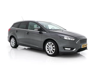 Ford Focus Wagon 1.5 TDCI Titanium Lease Edition (INCL-BTW) Aut. *NAVI-FULLMAP | HEATED-COMFORTSEATS | KEYLESS | PRIVACY-GLASS | ECC | SYNC-AUDIO | PDC | CRUISE | 16''ALU*