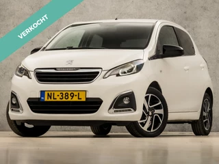 Peugeot 108 1.0 e-VTi Sport Automaat (CAMERA, LM VELGEN, SPORTSTOELEN, GETINT GLAS, BLUETOOTH, MULTIFUNCTIONEEL STUURWIEL, NIEUWE APK, NIEUWSTAAT)