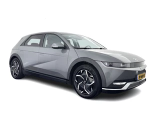 Hyundai IONIQ 5 Connect 73kWh [ 3-Fase-11kW ] {SOH-100%} (INCL-BTW) Aut *LEATHER-FABRIC | FULL-LED | DIGI-COCKPIT | AMBIENTLIGHT | DAB | SHIFTPADDLES | HEAD-UP | NAVI-FULLMAP | KEYLESS | CAMERA | HEATED-COMFORTSEATS | TOWBAR | PRIVACYGLASS  | 19"AL