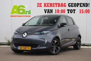 Renault ZOE Q90 Bose Quickcharge 41 kWh INCL ACCU Navigatie Leder Clima Achteruitrijcamera PDC BOSE Audio