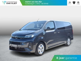 Opel Vivaro Electric 75 kWh Dubbele Cabine | camera | navigatie incl. Apple Carplay | betimmering | Exterieur pakket | etc.