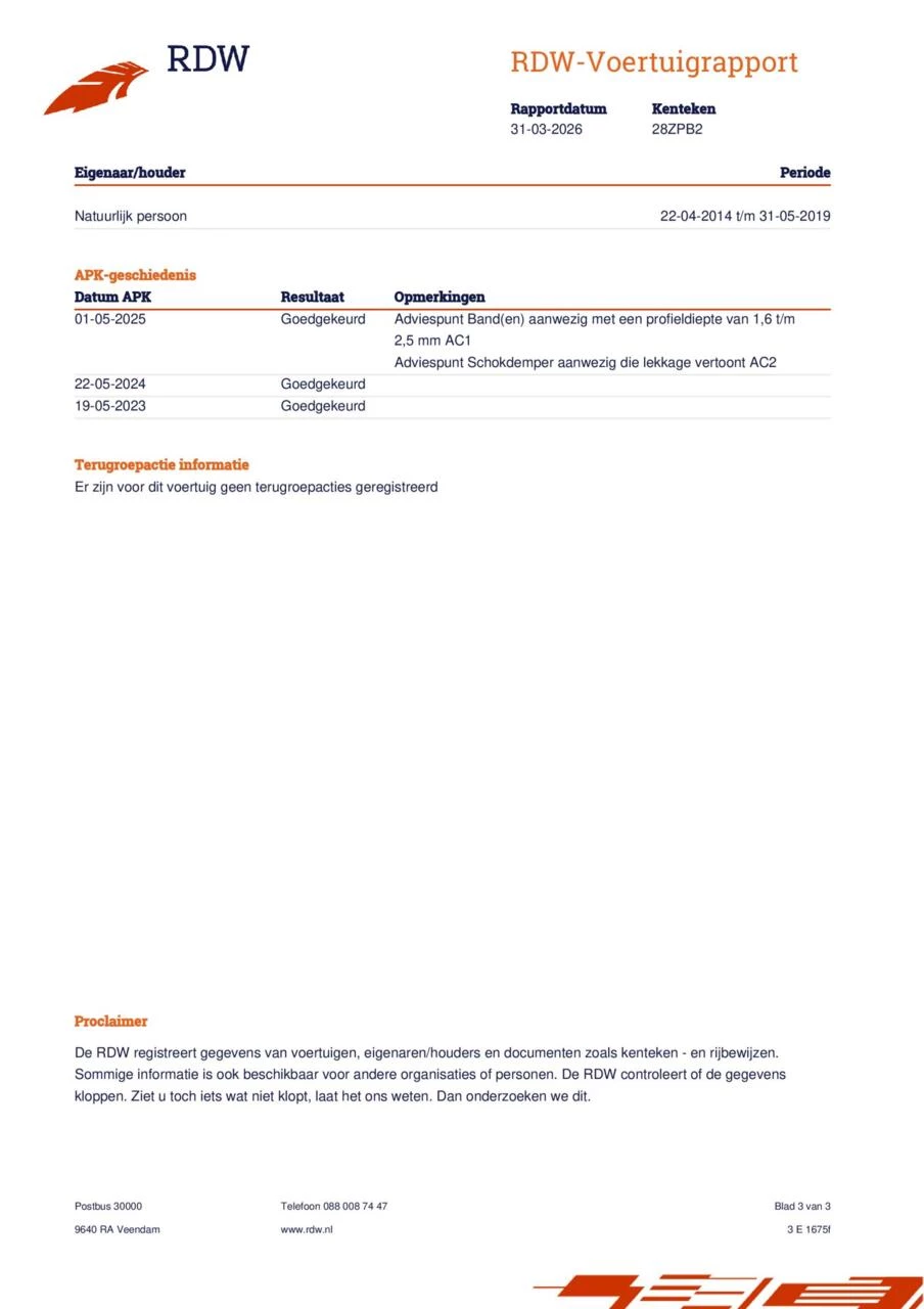 Hoofdafbeelding Volkswagen Golf