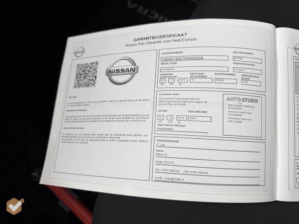 Hoofdafbeelding Nissan Micra