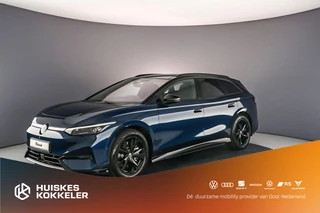 Hoofdafbeelding Volkswagen ID.7 Volkswagen ID.7 Tourer Pro S Business 286pk Automaat Black edition, Trekhaak, Adaptive cruise control, Stuurwiel verwarmd, Achteruitrijcamera, Navigatie, LED verlichting