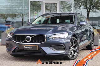Volvo V60 B4 Core 197pk | Adaptive Cruise | Climate | Navi | Carplay | Virtual | Trekhaak | Dodehoek | Keyless | 