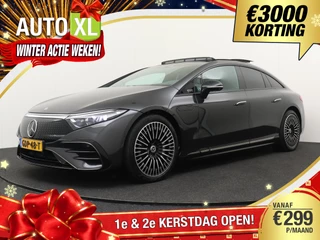 Mercedes-Benz EQS 450 4MATIC AMG Line 108 kWh 4WD Pano-Dak Hyperscreen Burmester 3k