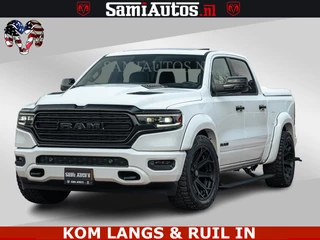 Dodge Ram 1500 Limited Night | 5.7 V8 Hemi Full Option | LPG | Comfortabele Dubbele Cabine met Royale 5 Zitplaatsen | De Meest Luxe en Volle Pick-Up in zijn Klasse | BPM vrij | Nu Leverbaar uit Voorraad | Voorraad Nr v45lp