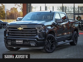 Hoofdafbeelding Chevrolet Silverado Chevrolet Silverado 1500 6.2 V8 426PK | SPECIAL 22 INCH MET AT BANDEN | ALLE OPTIES | BLACK LINE | DUBBELE CABINE | GRIJS KENTEKEN | 5 PERSOONS | PICK UP |