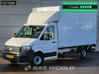 Volkswagen Crafter 177pk Automaat Laadklep Bakwagen Airco Camera Meubelbak Koffer 19m3 Airco