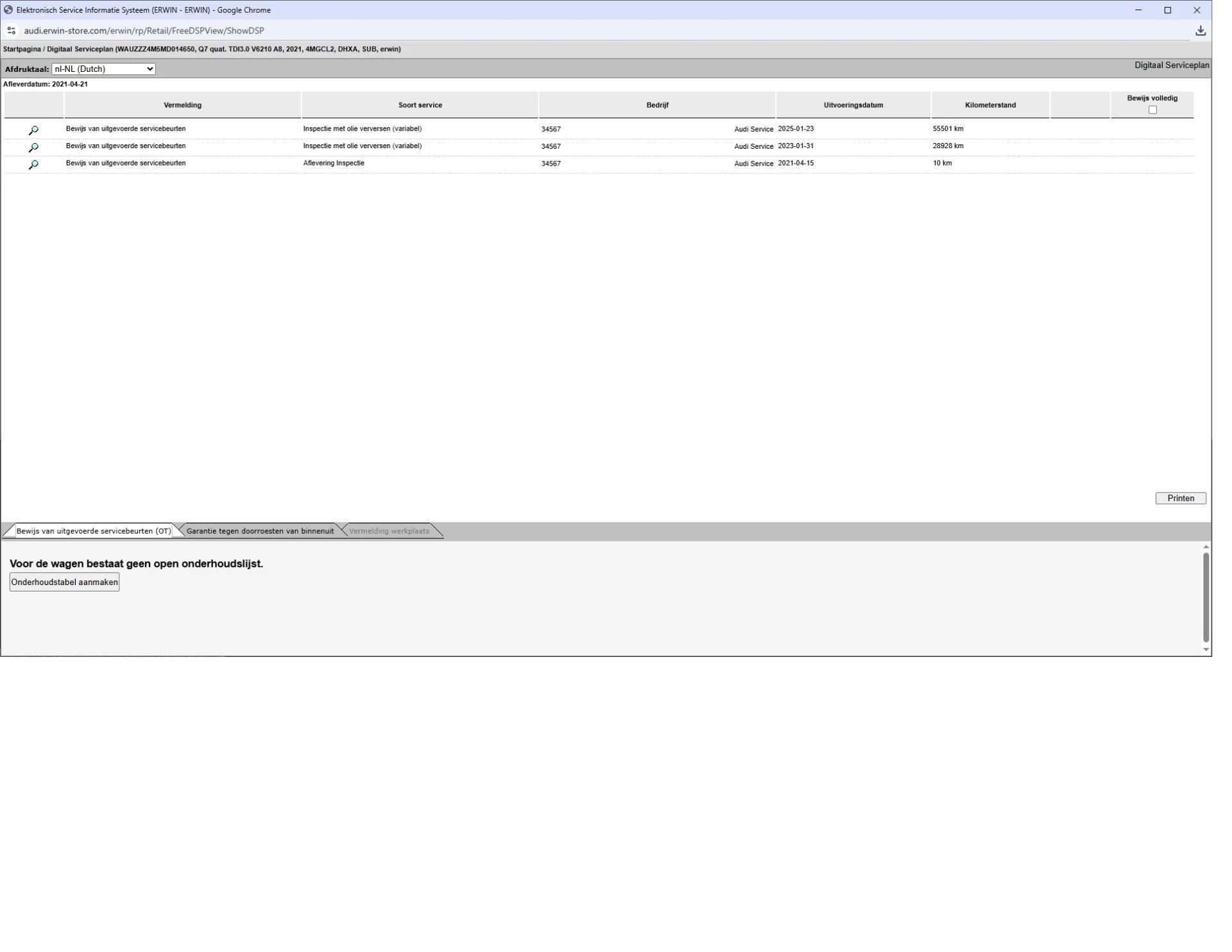 Hoofdafbeelding Audi Q7