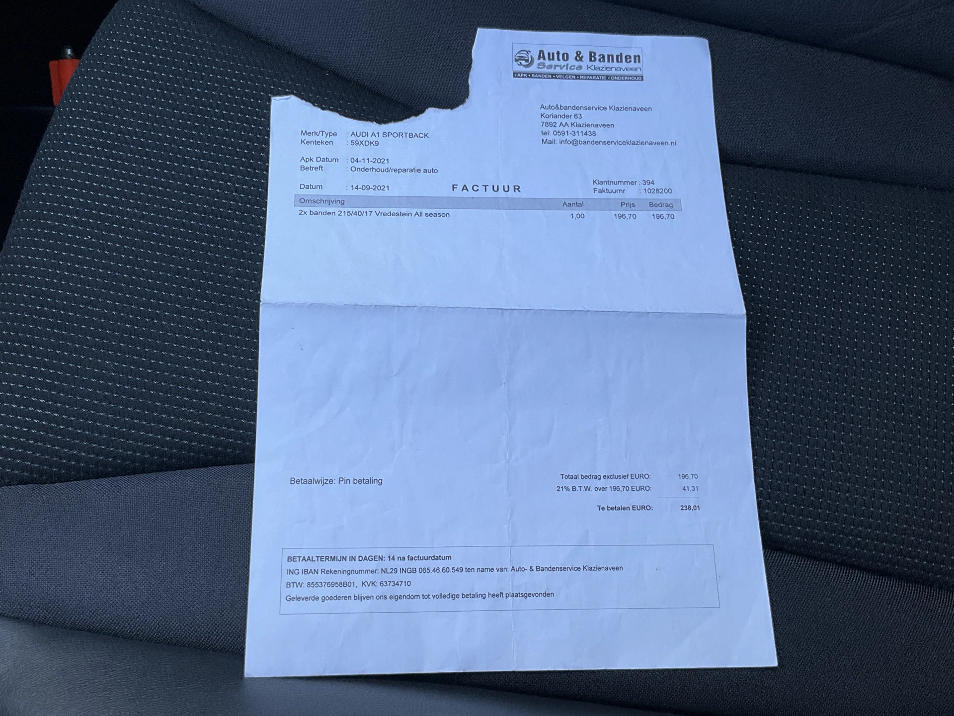 Hoofdafbeelding Audi A1 Sportback