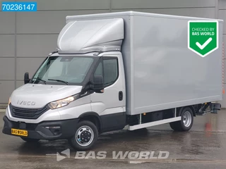 Hoofdafbeelding Iveco Daily Iveco Daily 35C18 2025 MODEL Automaat 1000kg Laadklep ACC Navi Airco Zijdeur Bakwagen Meubelbak Koffer 21m3 Airco