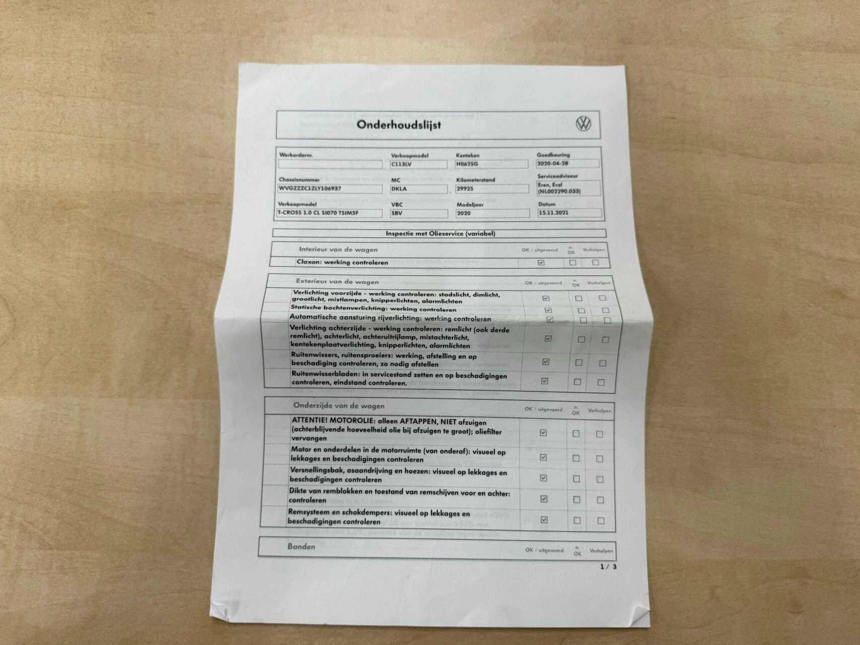 Hoofdafbeelding Volkswagen T-Cross
