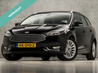 Ford Focus Wagon 1.0 Titanium (NAVIGATIE, CLIMATE, CRUISE, PARKEERSENSOREN, SPORTSTOELEN, KEYLESS, LM VELGEN, NIEUWSTAAT)