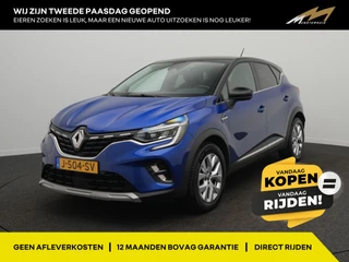 Renault Captur TCe 100 Intens - Occasion Lease vanaf €539 p/m - RIJKLAARPRIJS - Achteruitrijcamera - Cruise Control