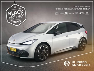 Hoofdafbeelding CUPRA Born CUPRA Born Essential Limited 230pk Automaat Adaptive cruise control, Stoelverwarming, Parkeersensoren, LED koplampen, Stuurwiel verwarmd, Airco, App connect, DAB, Radio