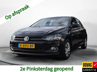 Volkswagen Polo 1.0 TSI Comfortline Business (96 PK) 1e-Eig. & Dealer-Onderh. BOVAG-Garantie, NL-Auto. Navigatie, Adaptive-Cruis-Control, Parkeersensoren-V+A, DAB, Alarm-Klasse-3, Airco/Climate, Black-Edition