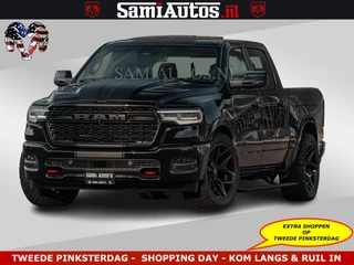 Dodge Ram Pick-Up Limited Night H.O 540HP 706Nm | Massage + Full Option | De Meest Luxe en Volle in zijn Klasse | Comfortabele Dubbele Cabine met Royale 5 Zitplaatsen | BPM vrij | Nu Leverbaar uit Voorraad | Voorraad Nr 2328 -  5157