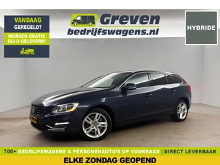 Volvo V60 2.4 D6 AWD Plug-In Hybrid Summum 215PK Trekhaak LED Clima Cruise Navi Memory-Seats Stoelverwarming 17''LMV