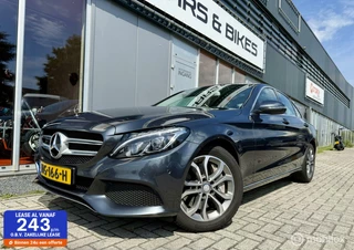 Mercedes C-klasse 350 e AUT PLUG IN HYBR APPLE CARPLAY LEDER