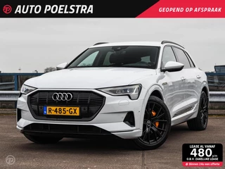 Audi e-tron 55 quattro Advanced edition 95 kWh 408 PK Luchtvering LED Navigatie Camera Black Optic 21"