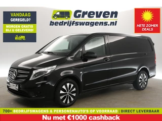 Mercedes-Benz Vito 119 CDI Lang 191PK Automaat Clima Camera Cruise LED Navi Leder 3 Persoons PDC 17"LMV Trekhaak
