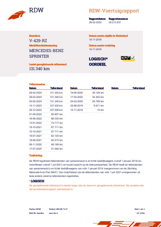 Hoofdafbeelding Mercedes-Benz Sprinter