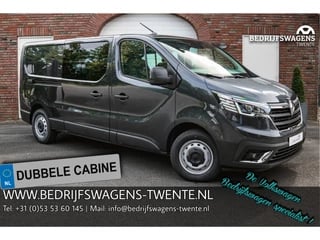 Renault Trafic 2.0 Blue dCi 170PK Automaat. L2H1 DUB/CAB 2x Schuifdeur. | LED | NAVI | Cruise Contrtol | Apple Carplay/Android Auto