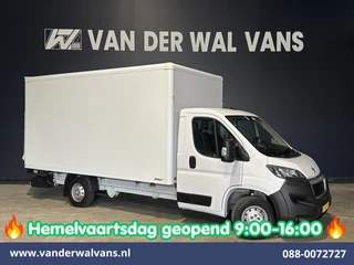 Peugeot Boxer 2.2 BlueHDi 141pk Bakwagen 436cm Lang Laadklep Euro6 Airco | Cruisecontrol | 955kg laadvermogen Bijrijdersbank