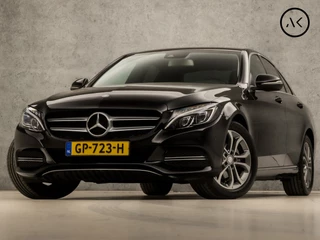 Mercedes-Benz C-Klasse 180 Sport 157Pk Automaat (GROOT NAVI, LEDER, BURMESTER, STOELVERWARMING, ELEK SPORTSTOELEN, GETINT GLAS, CRUISE, PARKEERSENSOREN, NIEUWE APK, NIEUWSTAAT)