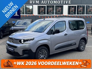Citroen ë-Berlingo Plus M L1 50 kWh VAN: 38.900,- VOOR: 29.877,- UW WKVOORDEEL: 9.023,- | | NIEUWE AUTO 10 KM! | 3-FASE LADEN| PARKEERSENSOREN ACHTER|