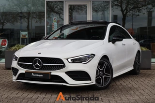 Mercedes CLA Coupé 200 AMG-Line 163pk | Sfeer | Keyless | Multibeam | Pano | Memory | MBUX | Navi | Camera