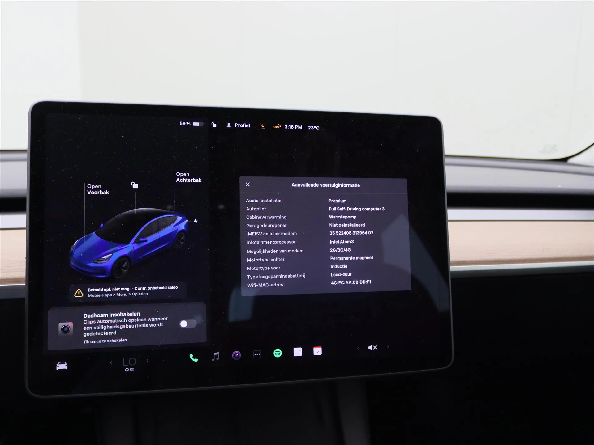 Hoofdafbeelding Tesla Model 3