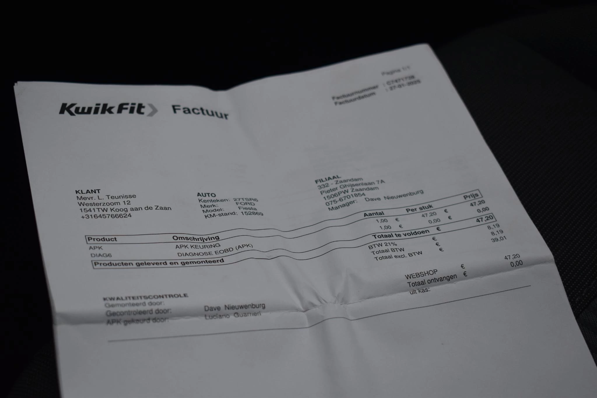 Hoofdafbeelding Ford Fiesta