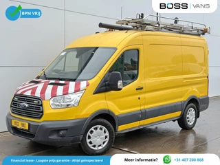 Ford Transit 350 2.0 TDCI 130PK Elektrisch Imperiaal Volledige Carval Inbouw Airco Cruise Control Camera Navigatie Standkachel Parkeersensoren voor achter