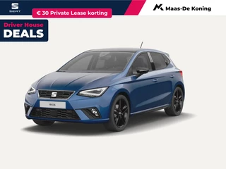 Hoofdafbeelding SEAT Ibiza SEAT Ibiza FR Business Connect 1.0 70 kW / 95 pk EcoTSI Hatch handgeschakeld | Metallic Lak | Black Pakket | 2.000,- inruilvoordeel!!