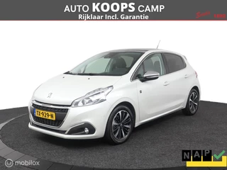 Peugeot 208 1.2 PureTech Allure  Tech Edition | Carplay | Glazendak | Clima | Elec.ramen | Wit metallic | Parkeer sensoren | Dealer-staat |
