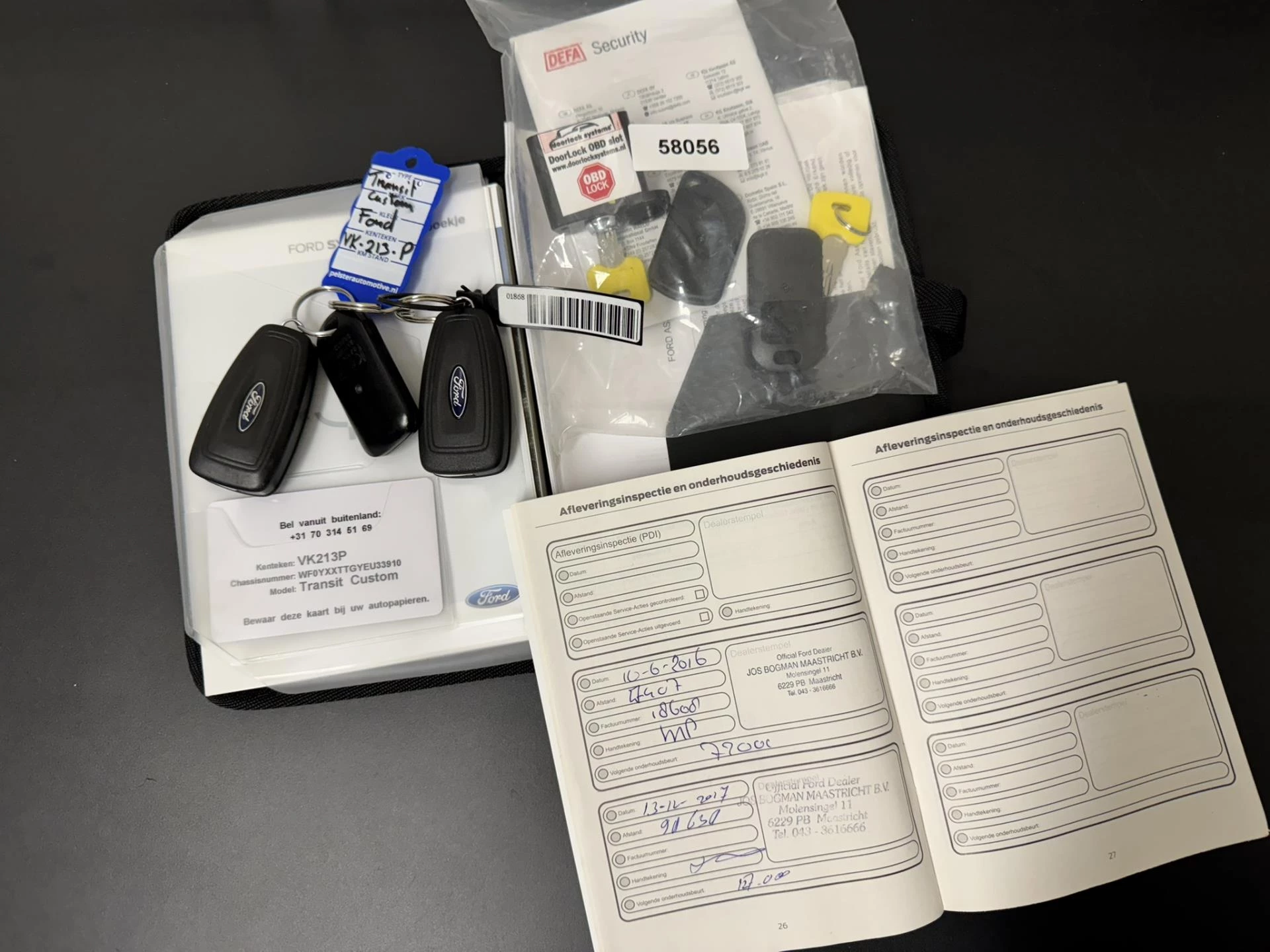 Hoofdafbeelding Ford Transit Custom