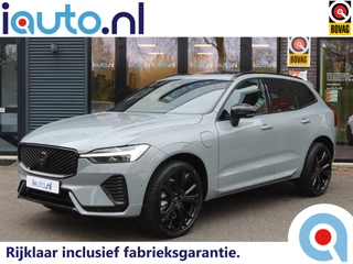 Volvo XC60 2.0 T8 456pk AWD Plus Black Edition Pano/Leder/360/HK/Headup/Elek. sportstoelen+mem/Keyless/Virtual Cockpit/ACC/21"/Trekhaak wegkl.